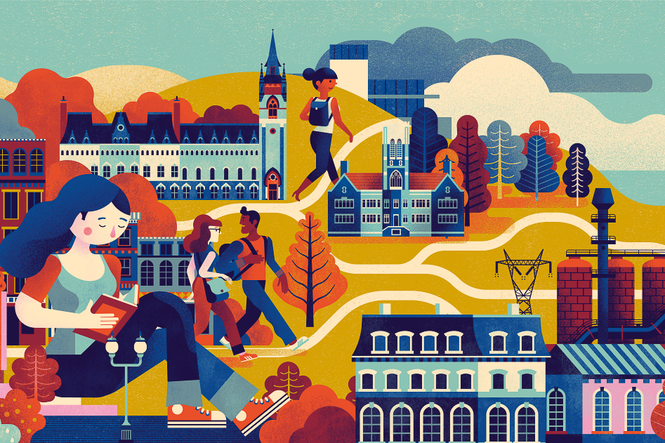 Acumen Community Fellows artwork of the Lehigh Valley