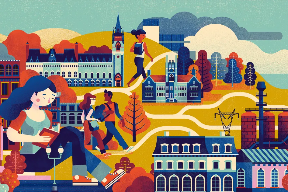 Acumen Community Fellows artwork of the Lehigh Valley