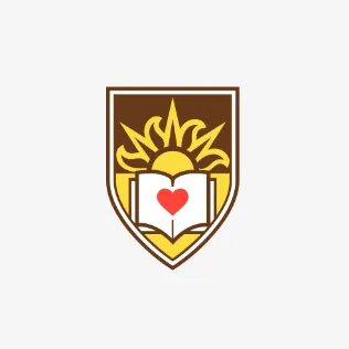 Lehigh shield with a grey background